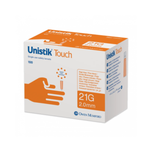 Unistik® Touch Extra lansetter 21g, 2.0mm, Boks med 100